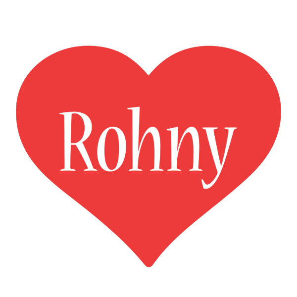 Rohny love logo