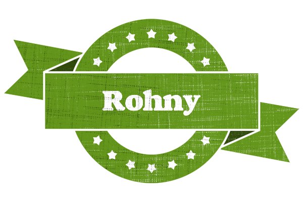 Rohny natural logo
