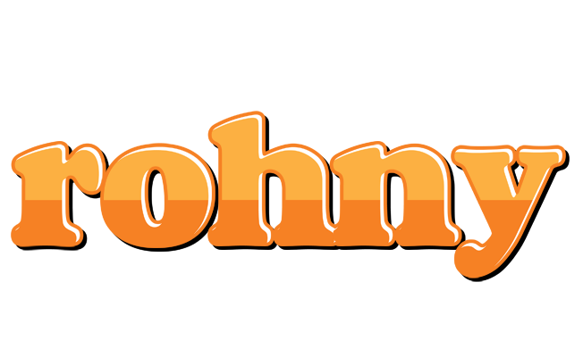 Rohny orange logo