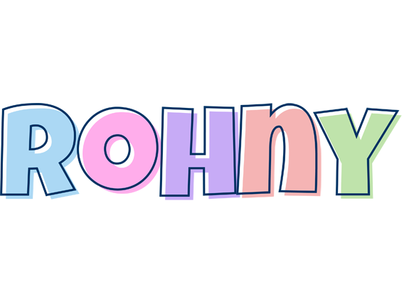 Rohny pastel logo