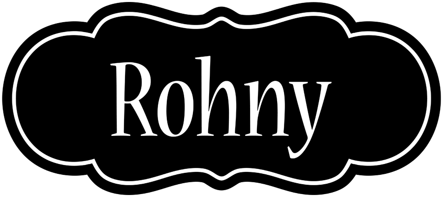 Rohny welcome logo