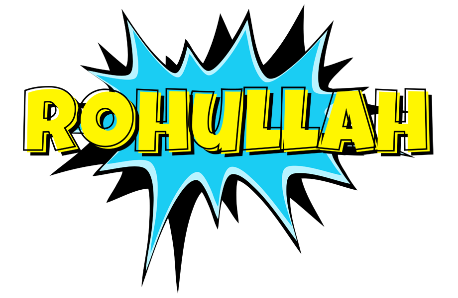 Rohullah amazing logo