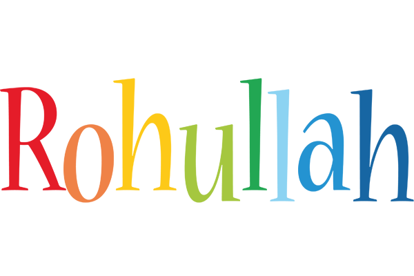 Rohullah birthday logo
