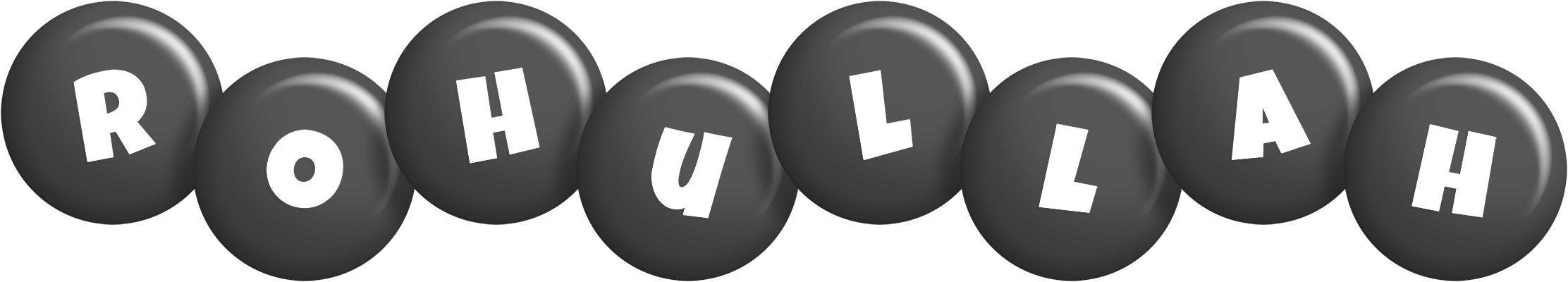 Rohullah candy-black logo