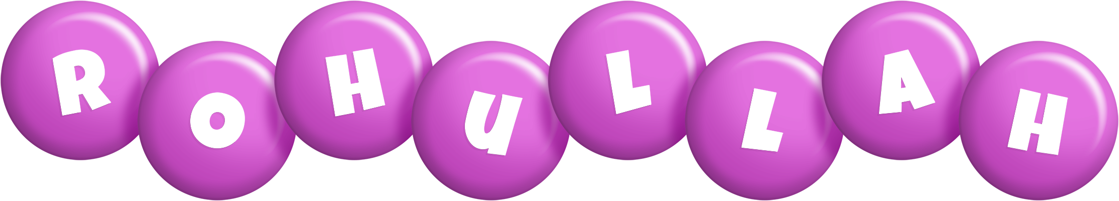 Rohullah candy-purple logo