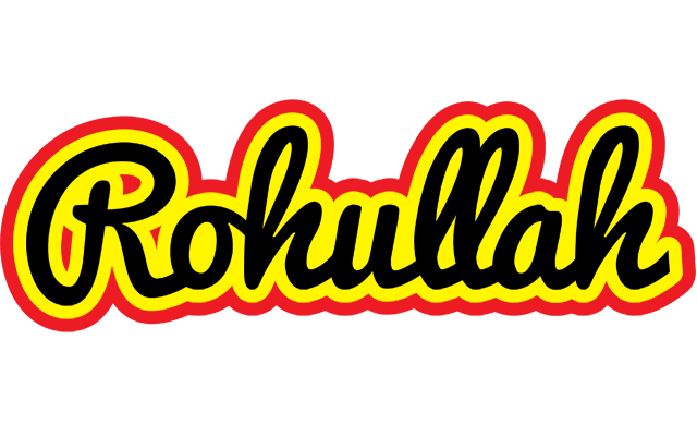 Rohullah flaming logo