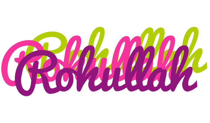 Rohullah flowers logo