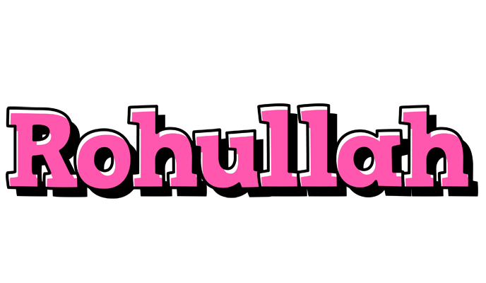 Rohullah girlish logo