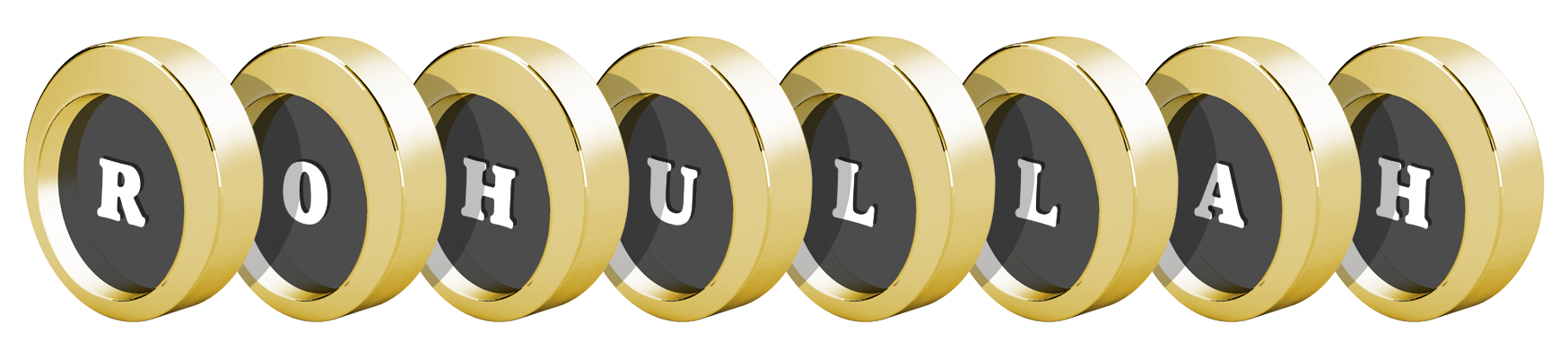 Rohullah gold logo