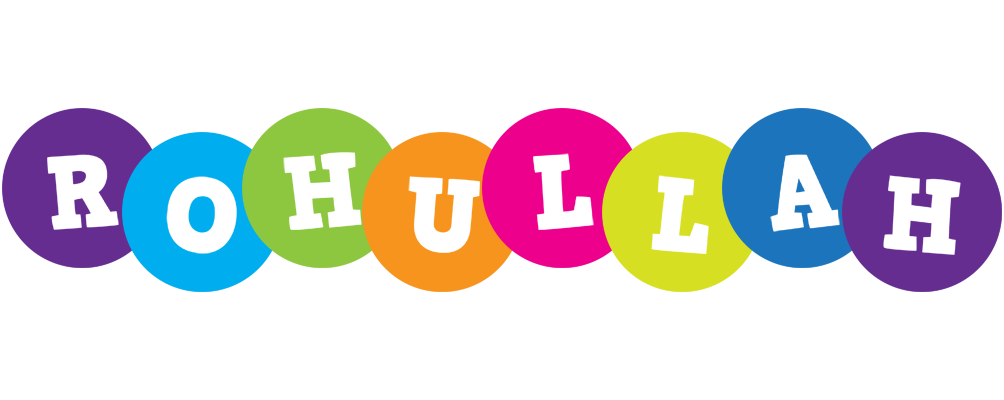 Rohullah happy logo