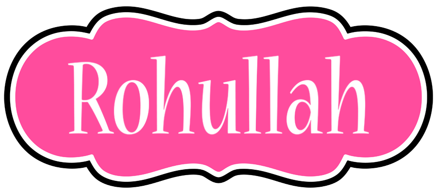 Rohullah invitation logo