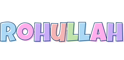 Rohullah pastel logo