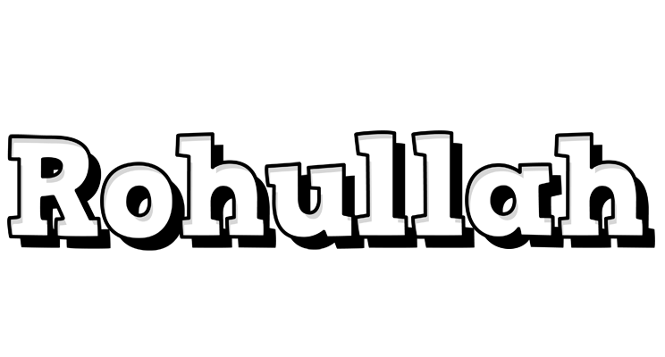 Rohullah snowing logo