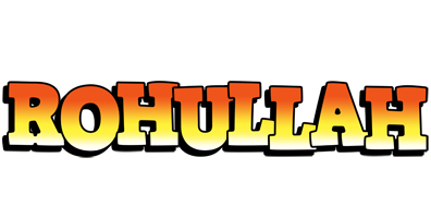 Rohullah sunset logo