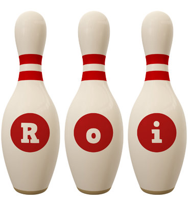Roi bowling-pin logo