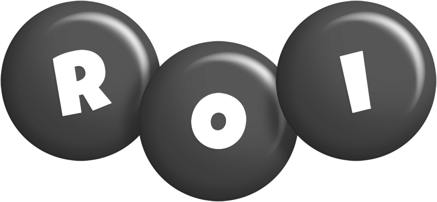 Roi candy-black logo