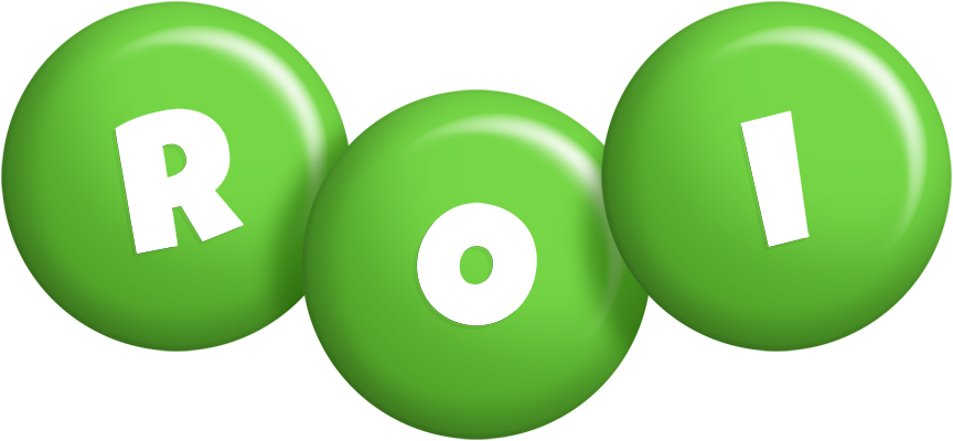 Roi candy-green logo