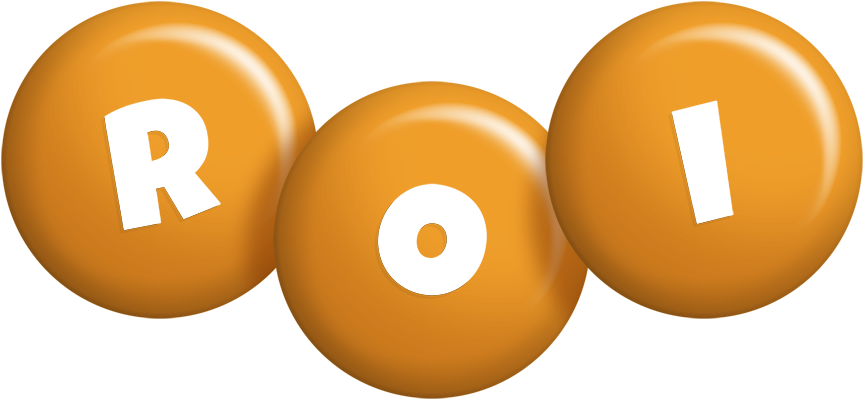 Roi candy-orange logo
