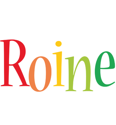 Roine birthday logo