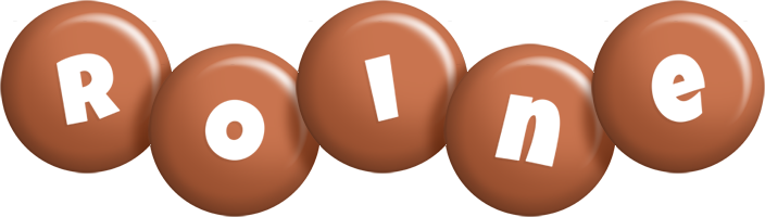 Roine candy-brown logo