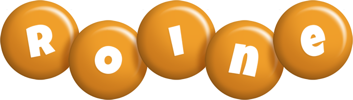 Roine candy-orange logo