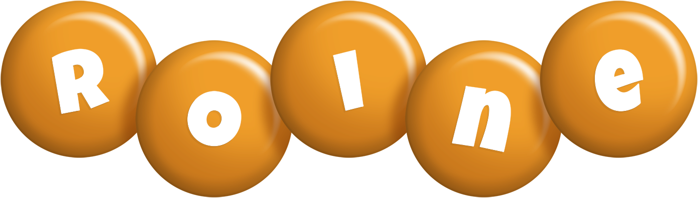 Roine candy-orange logo