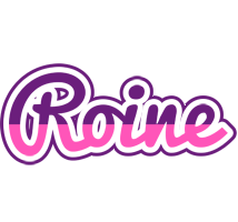 Roine cheerful logo