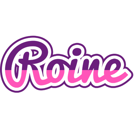 Roine cheerful logo