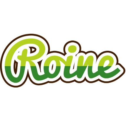 Roine golfing logo
