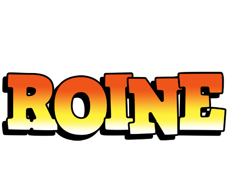Roine sunset logo