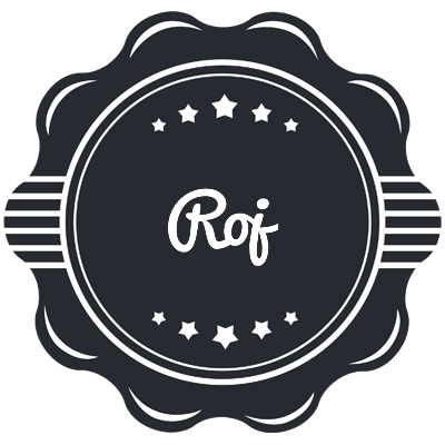 Roj badge logo