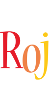 Roj birthday logo
