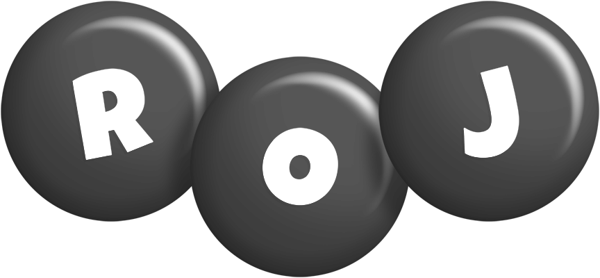 Roj candy-black logo