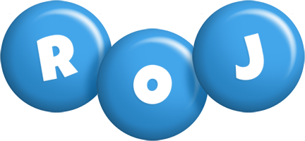 Roj candy-blue logo