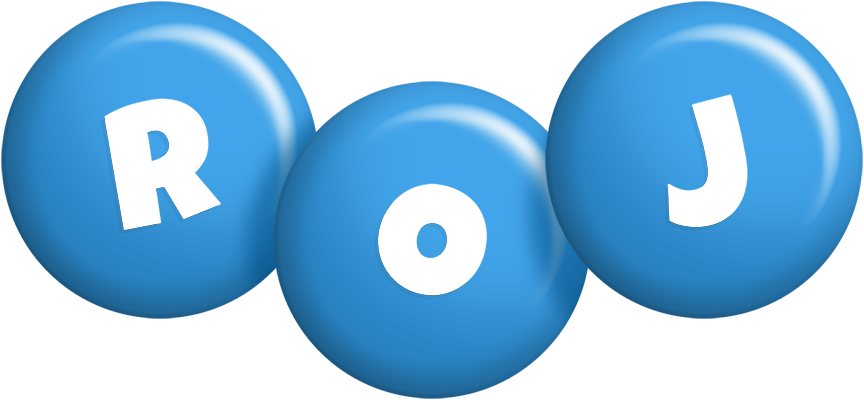 Roj candy-blue logo