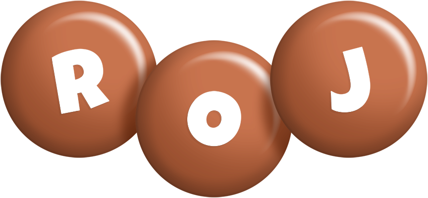Roj candy-brown logo