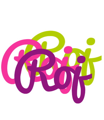 Roj flowers logo