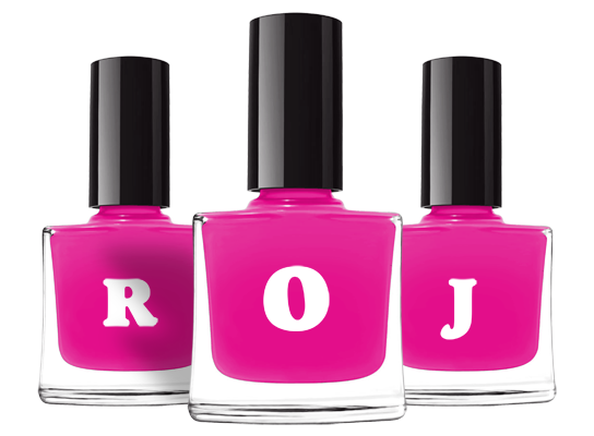 Roj nails logo