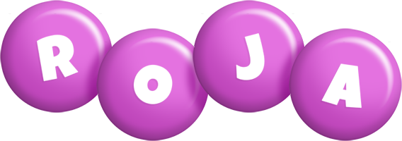 Roja candy-purple logo