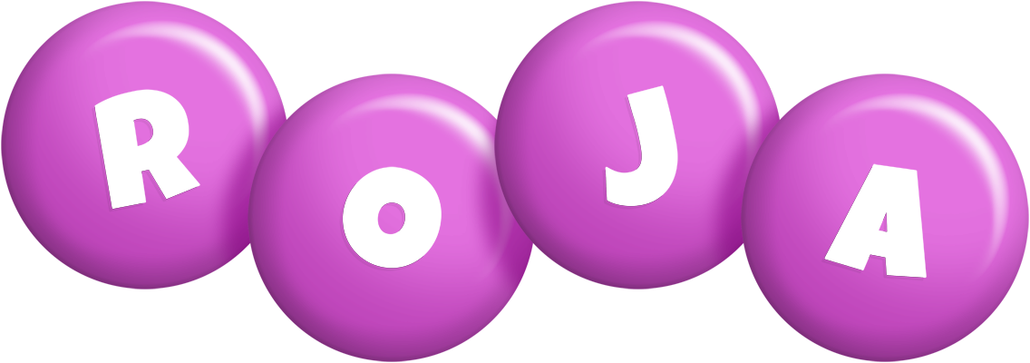 Roja candy-purple logo