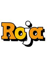 Roja cartoon logo