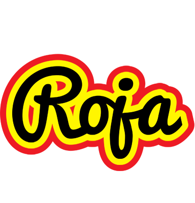 Roja flaming logo