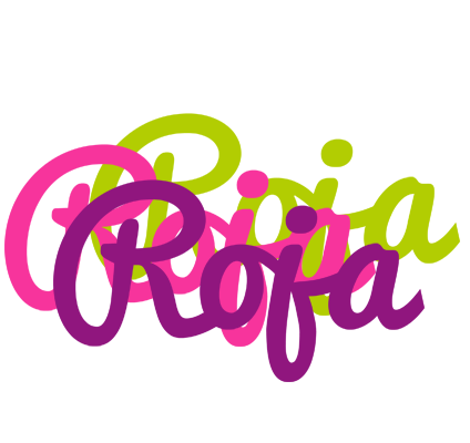 Roja flowers logo