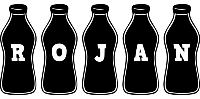 Rojan bottle logo