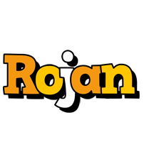 Rojan cartoon logo