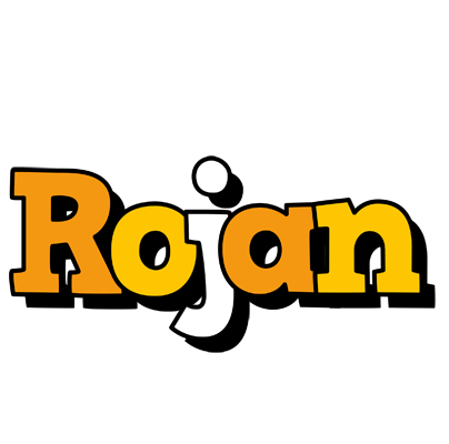 Rojan cartoon logo