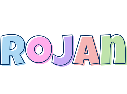 Rojan pastel logo