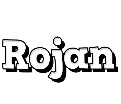 Rojan snowing logo