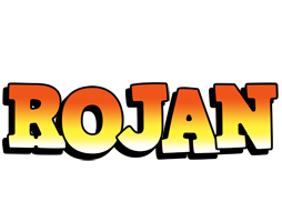 Rojan sunset logo