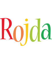 Rojda birthday logo